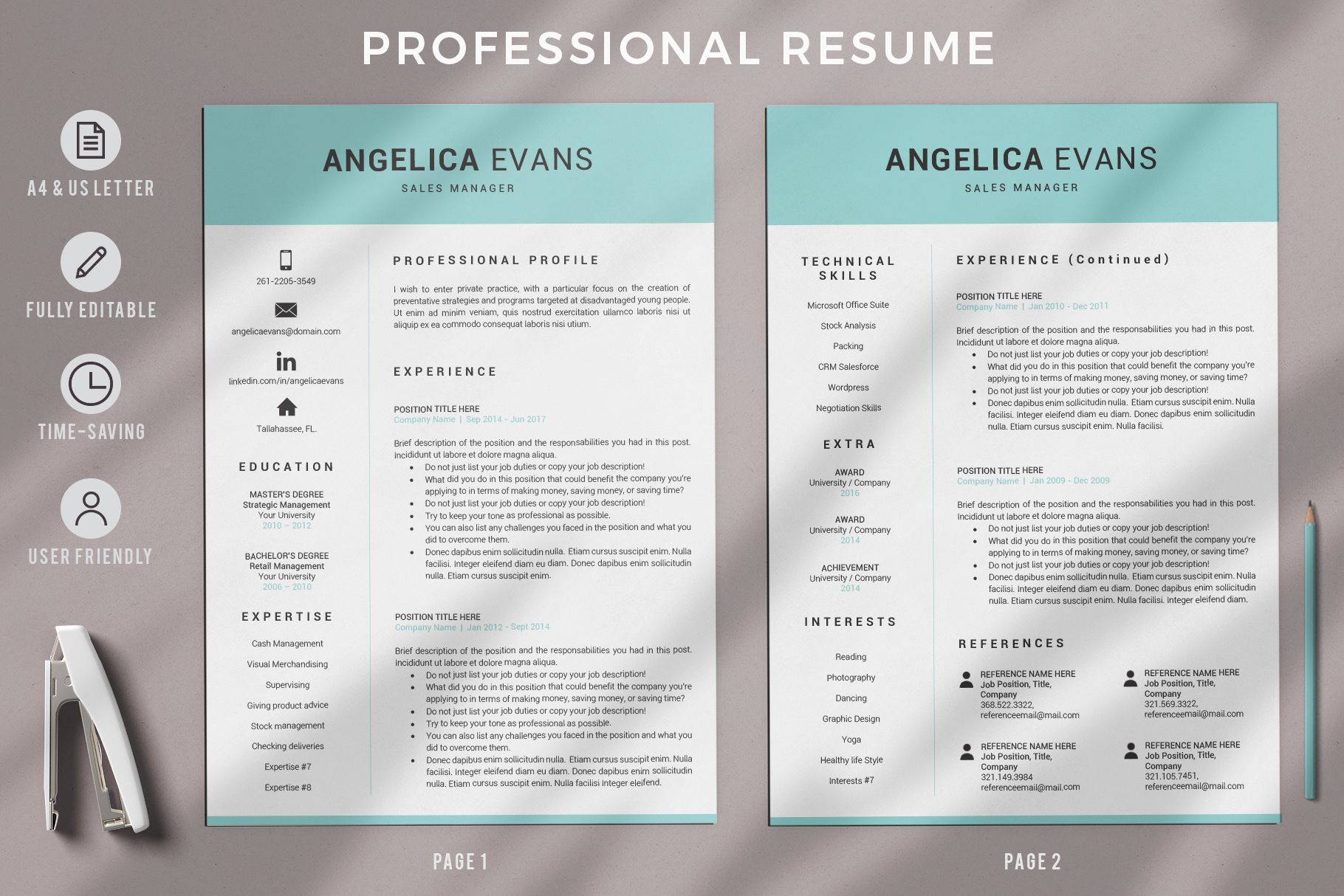 free creative resume templates for mac